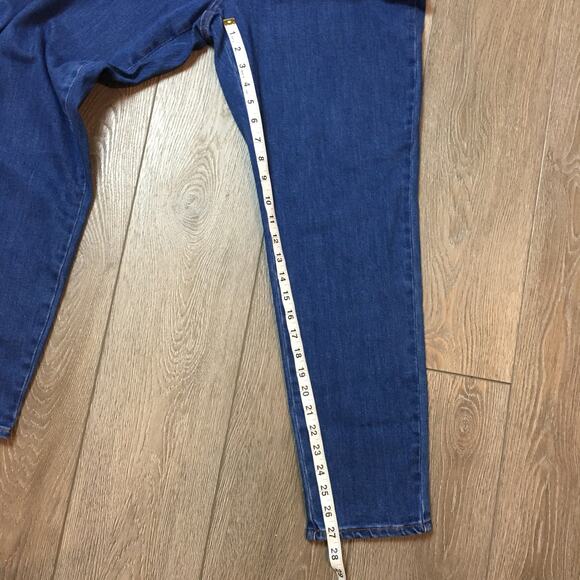 NWT Universal Standard Women Size 18 USPA0748 Riviera High Rise Skinny Jean 28" - Picture 6 of 7